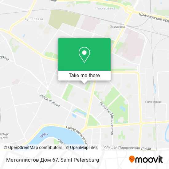 Металлистов Дом 67 map