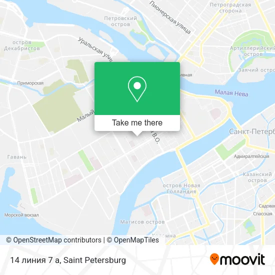 14 линия 7 а map