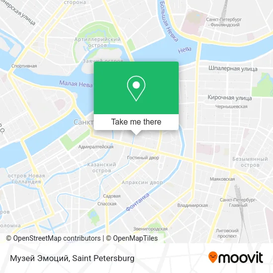 Музей Эмоций map