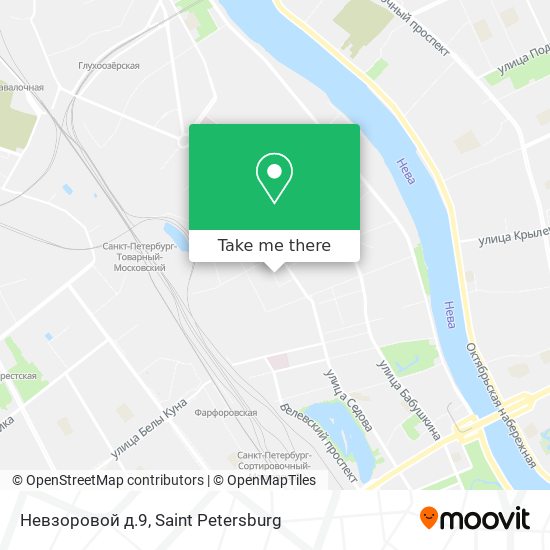 Невзоровой д.9 map