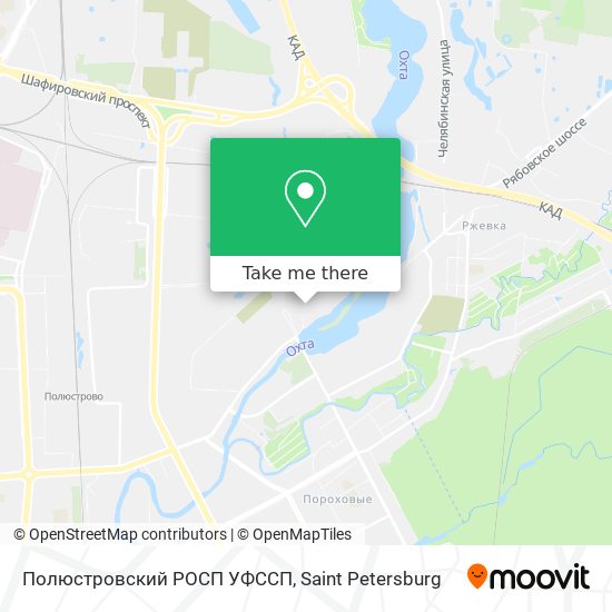 Полюстровский РОСП УФССП map