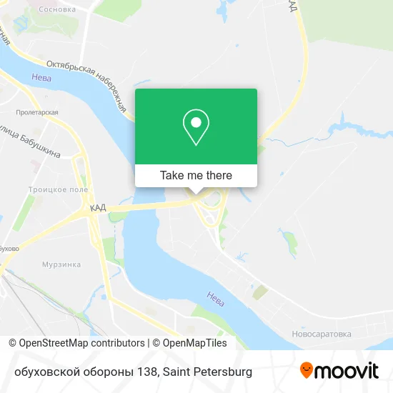 обуховской обороны 138 map