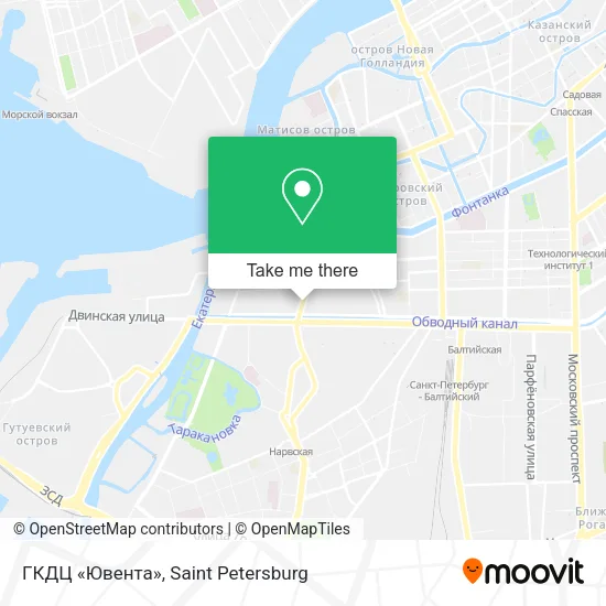 ГКДЦ «Ювента» map