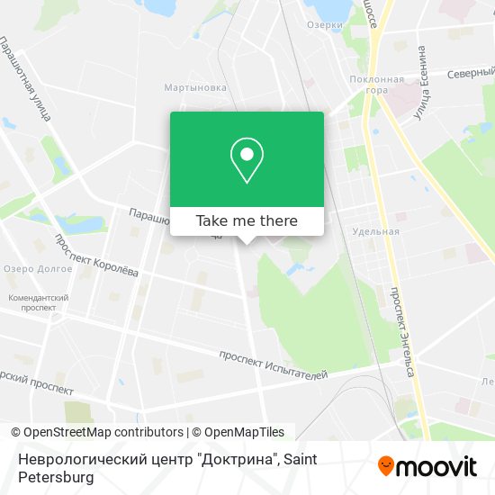 Неврологический центр "Доктрина" map