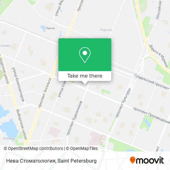 Нева Стоматология map