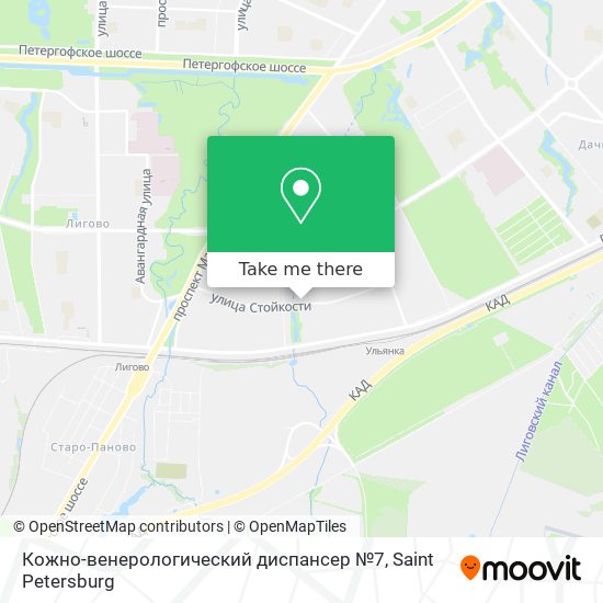Кожно-венерологический диспансер №7 map