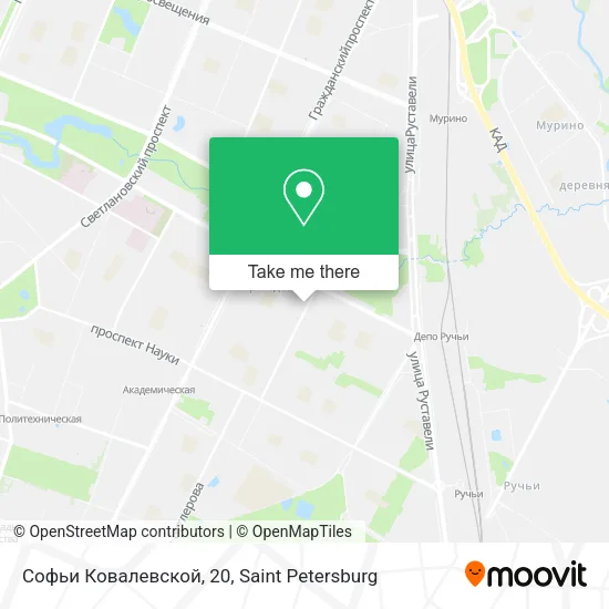 Софьи Ковалевской, 20 map