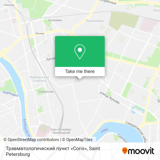 Травматологический пункт «Coris» map
