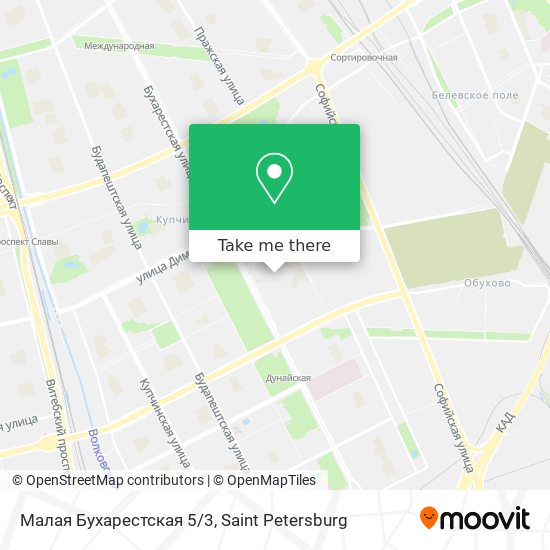 Малая Бухарестская 5/3 map