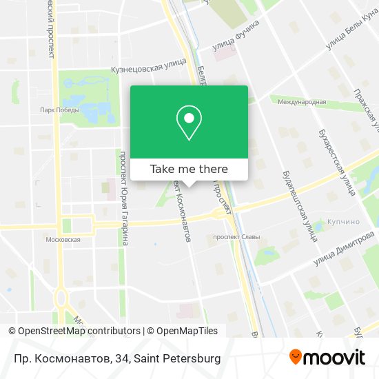 Пр. Космонавтов, 34 map