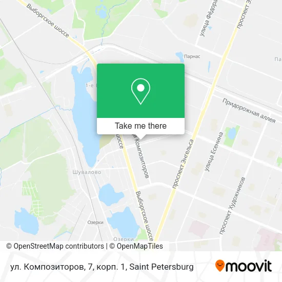 ул. Композиторов, 7, корп. 1 map