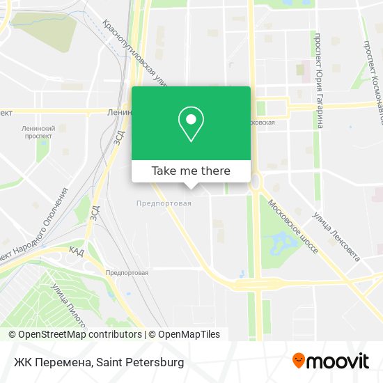 ЖК Перемена map