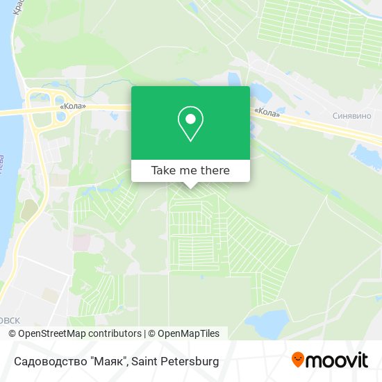 Садоводство "Маяк" map