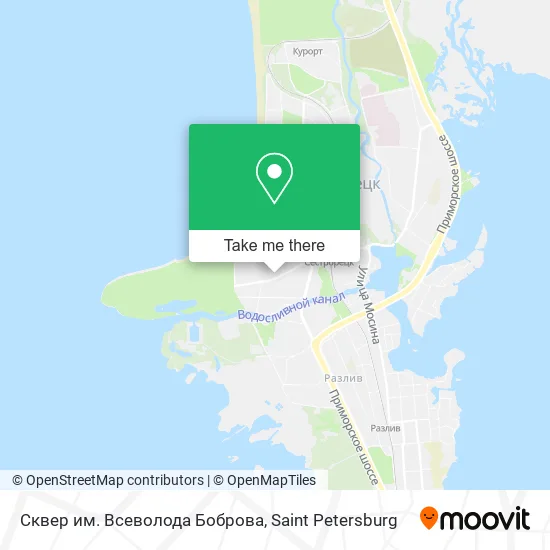 Сквер им. Всеволода Боброва map