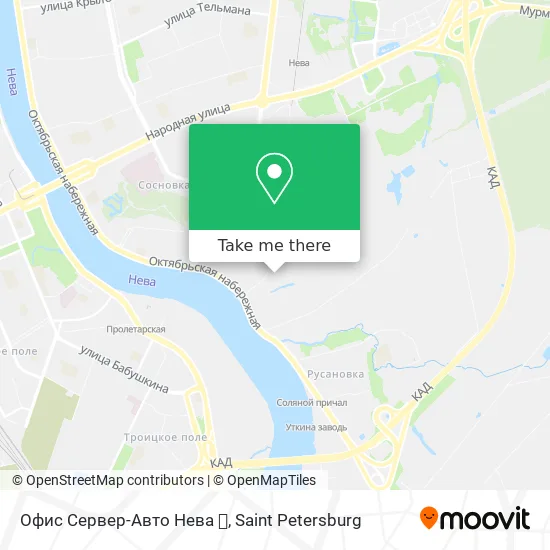 Офис Сервер-Авто Нева 🚘 map