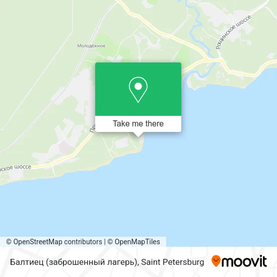 Балтиец (заброшенный лагерь) map