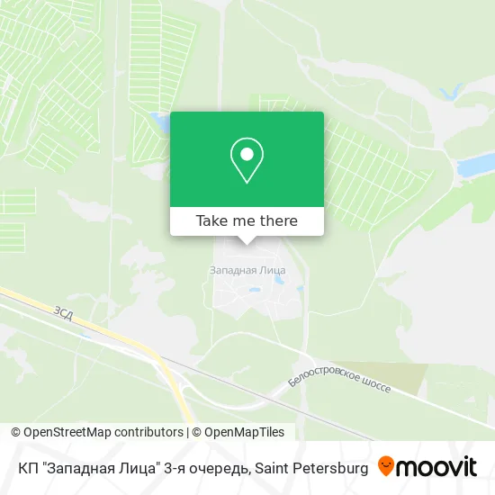 КП "Западная Лица" 3-я очередь map