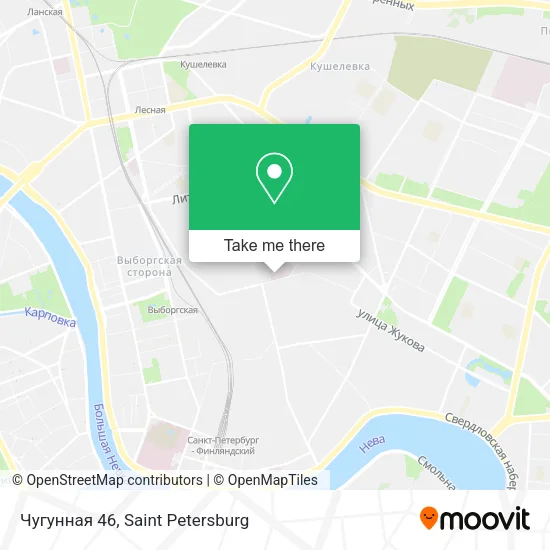 Чугунная 46 map