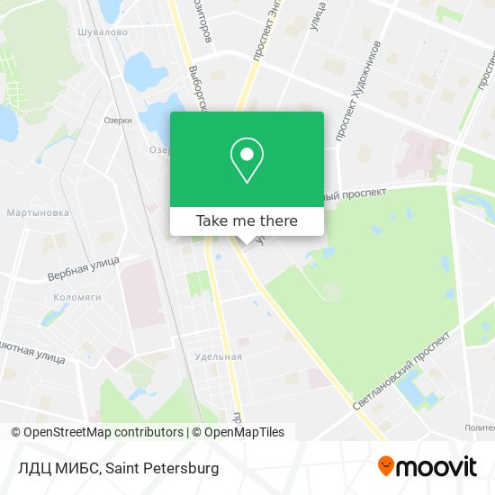 ЛДЦ МИБС map