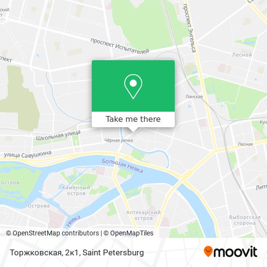 Торжковская, 2к1 map
