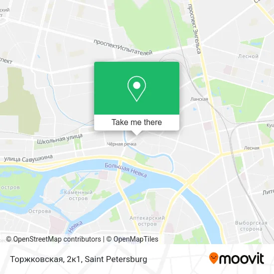 Торжковская, 2к1 map