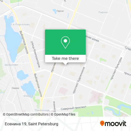 Есенина 19 map
