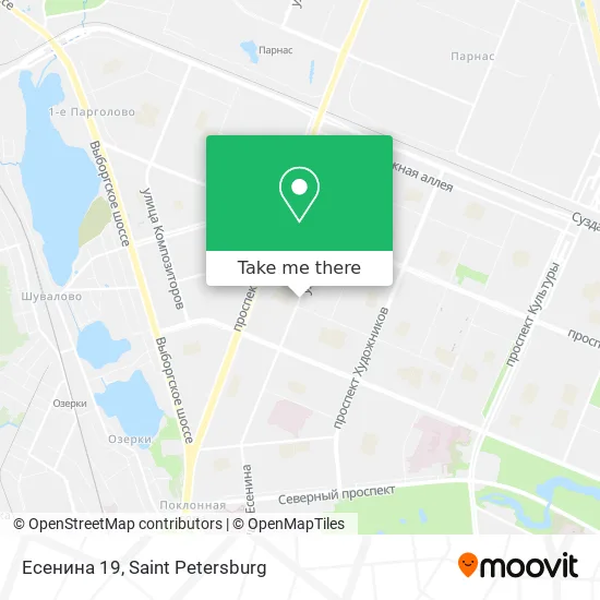 Есенина 19 map