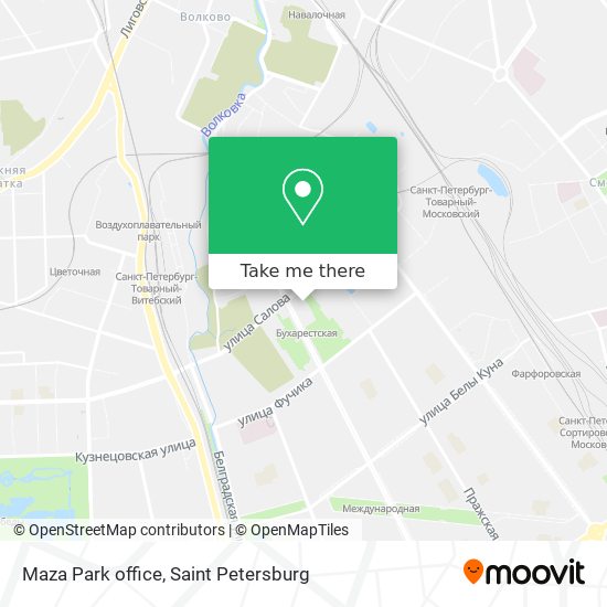 Maza Park office map