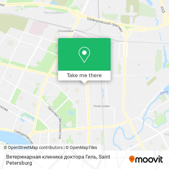 Ветеринарная клиника доктора Гиль map