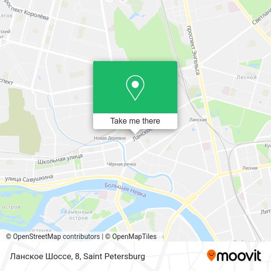 Ланское Шоссе, 8 map