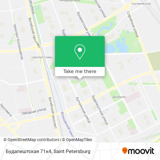 Будапештская 71к4 map
