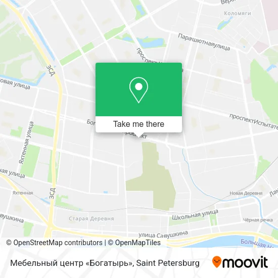 Мебельный центр «Богатырь» map