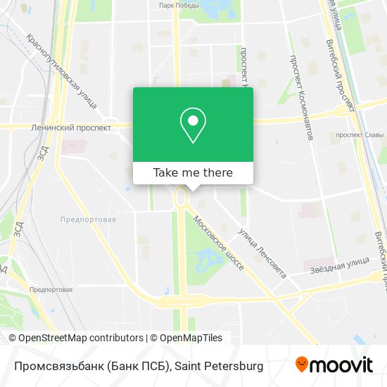 Промсвязьбанк (Банк ПСБ) map