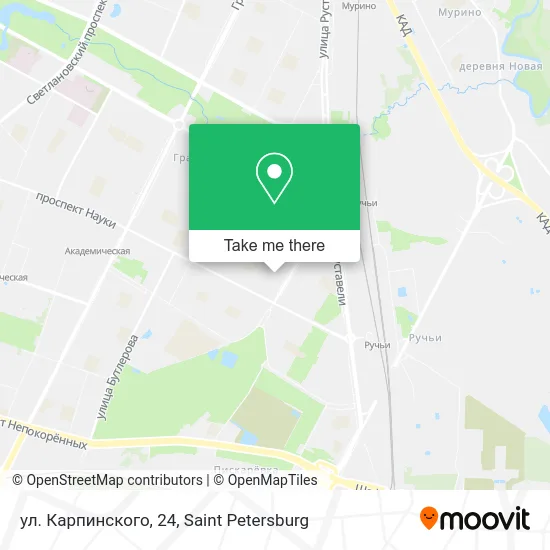 ул. Карпинского, 24 map