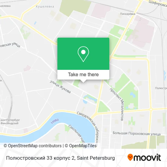 Полюстровский 33 корпус 2 map