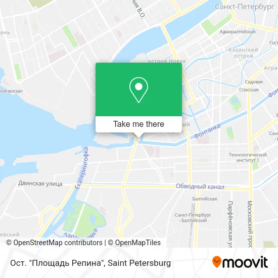 Ост. "Площадь Репина" map