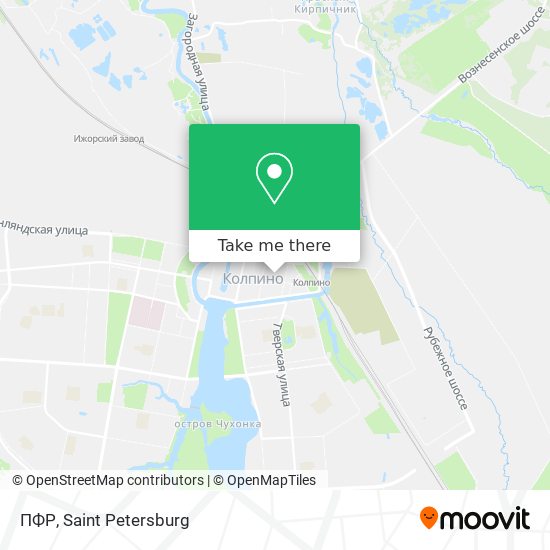 ПФР map