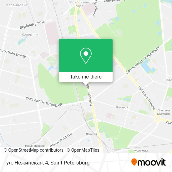 ул. Нежинская, 4 map