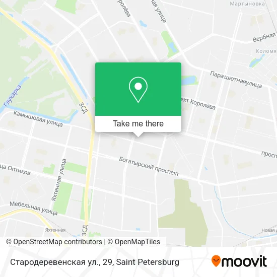 Стародеревенская ул., 29 map