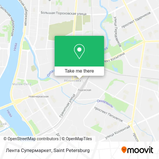 Лента Супермаркет map