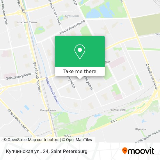 Купчинская ул., 24 map