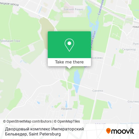 Дворцовый комплекс Императорский Бельведер map