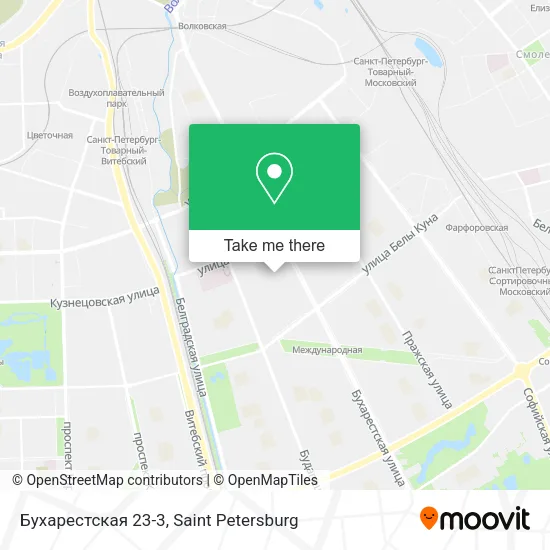 Бухарестская 23-3 map