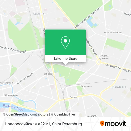 Новороссийская д22 к1 map