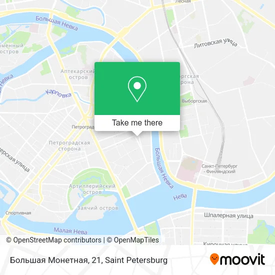 Большая Монетная, 21 map