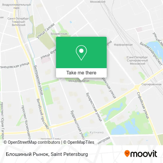 Блошиный Рынок map