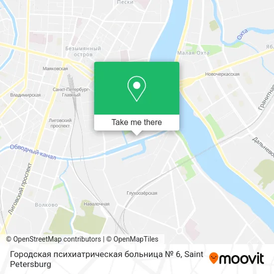Городская психиатрическая больница № 6 map