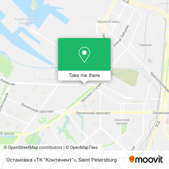 Остановка «ТК "Континент"» map