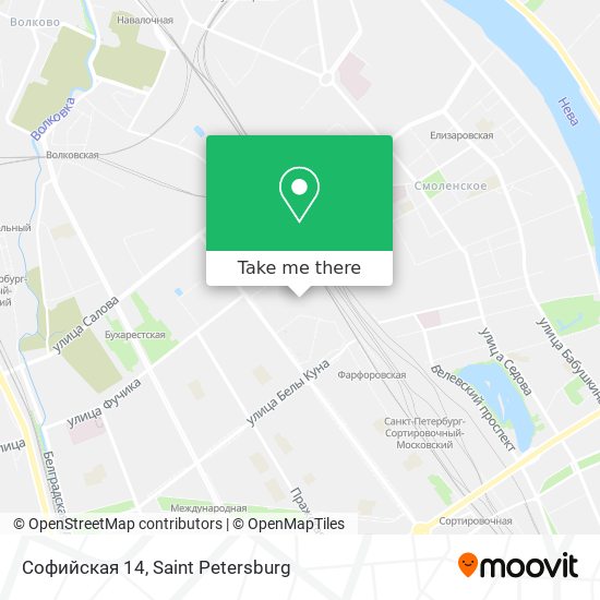 Софийская 14 map