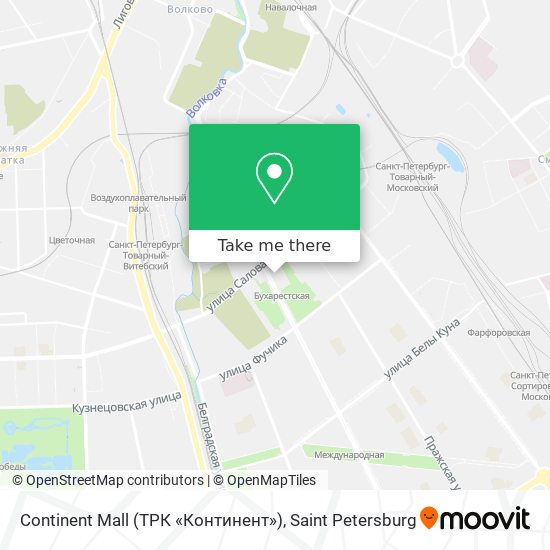 Continent Mall (ТРК «Континент») map